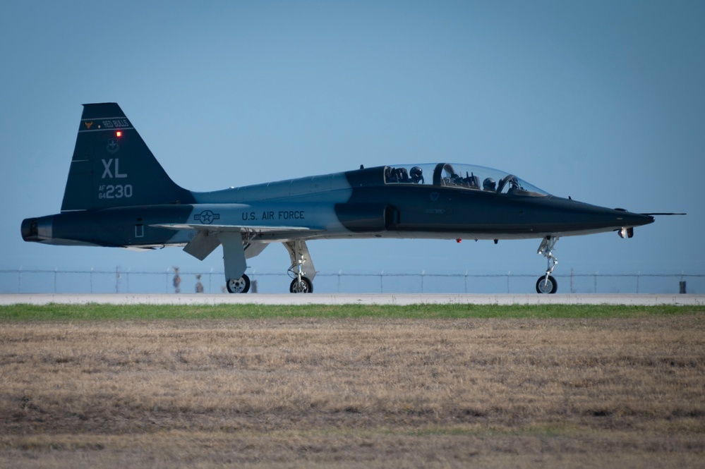 On the flight line at Laughlin AFB, TX, March 1, 2024