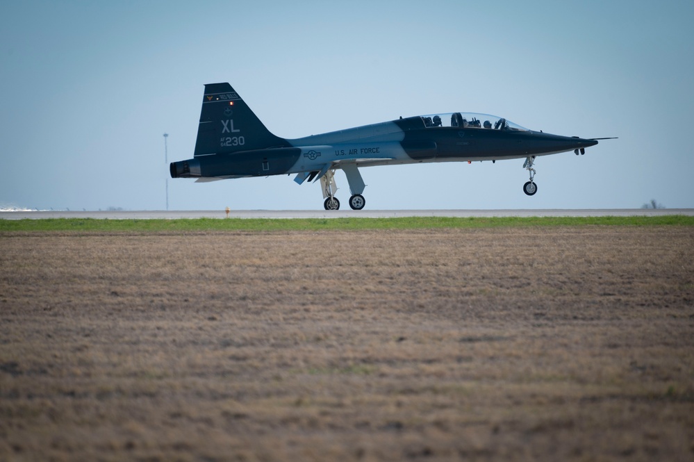 On the flight line at Laughlin AFB, TX, March 1, 2024