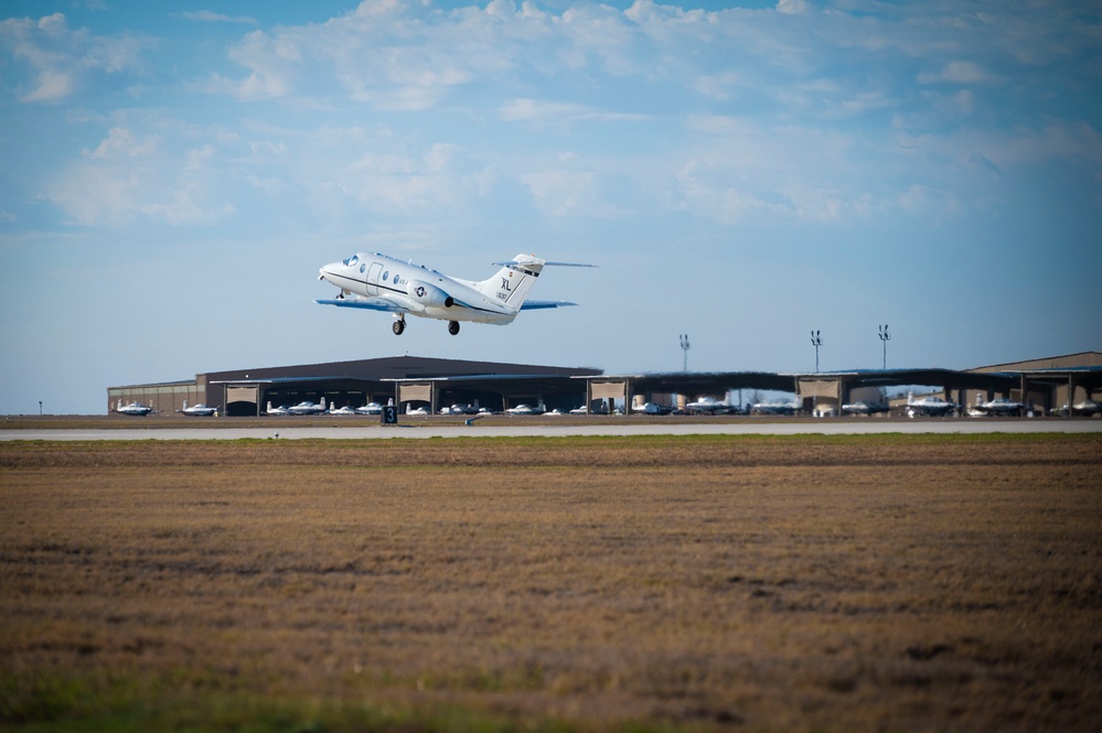 On the flight line at Laughlin AFB, TX, March 1, 2024