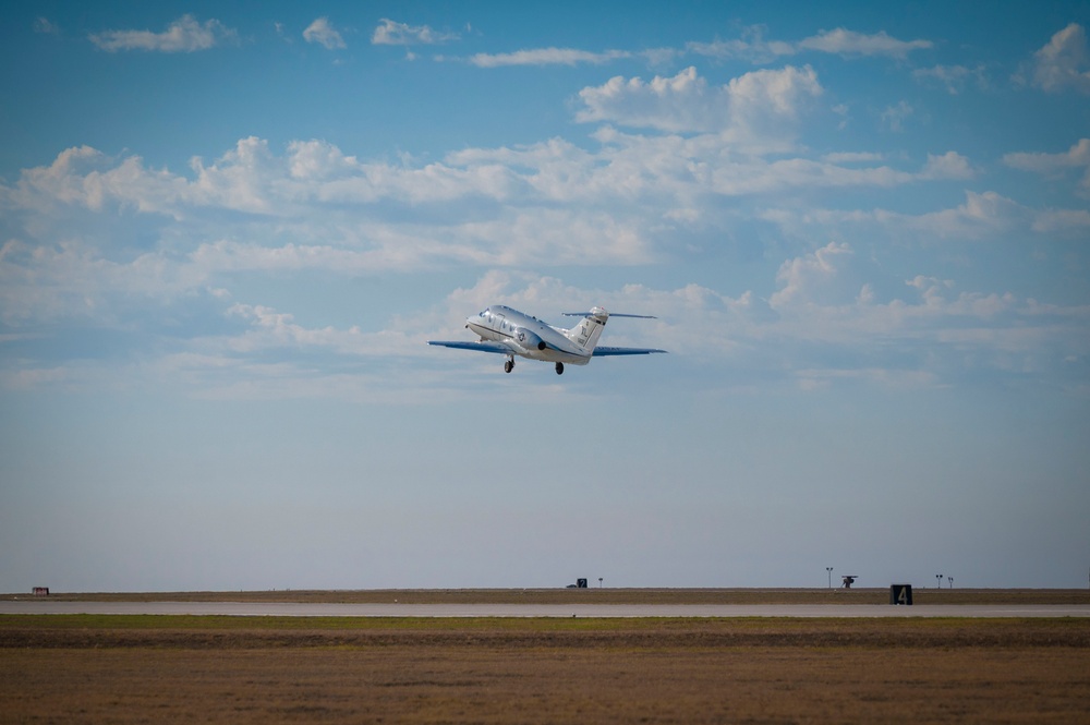 On the flight line at Laughlin AFB, TX, March 1, 2024