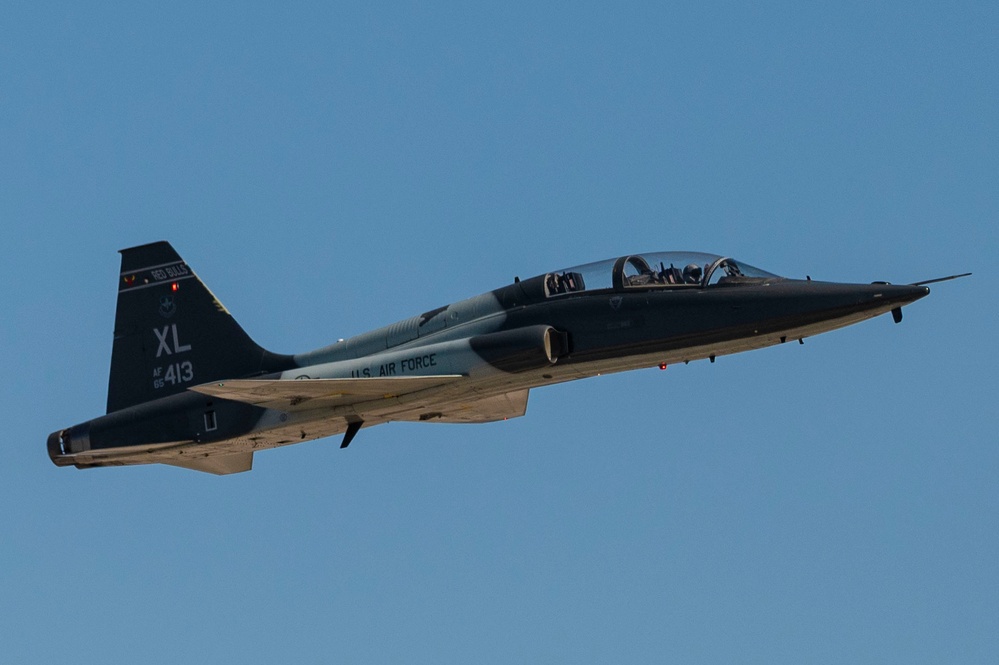 On the flight line at Laughlin AFB, TX, March 1, 2024