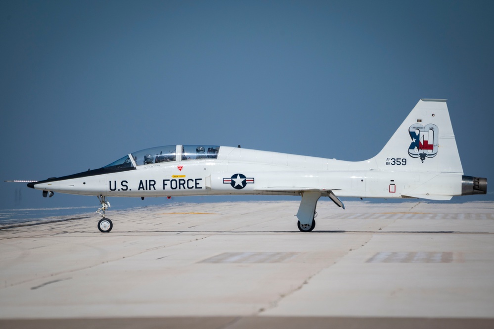 On the flight line at Laughlin AFB, TX, March 1, 2024