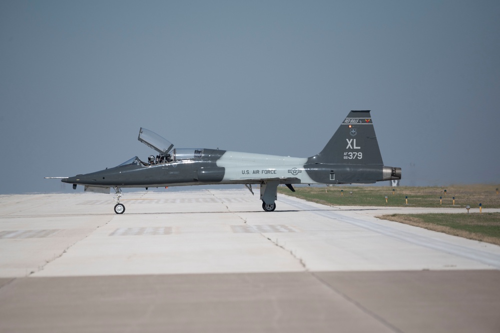 On the flight line at Laughlin AFB, TX, March 1, 2024