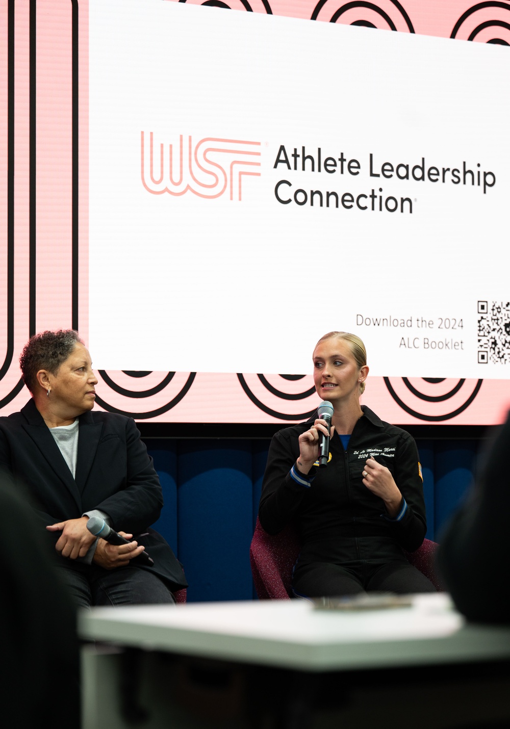 Lt Marsh Speaks on Women's Sports Foundation Panel