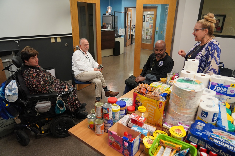 Director Gillums Visits the Association for Better Living and Education