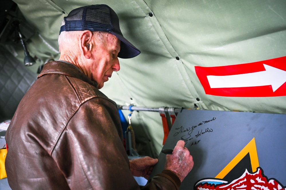 Last Man Standing: 155th ARW Honors WWII Pilot with Heritage Jet at Central Coast AirFest