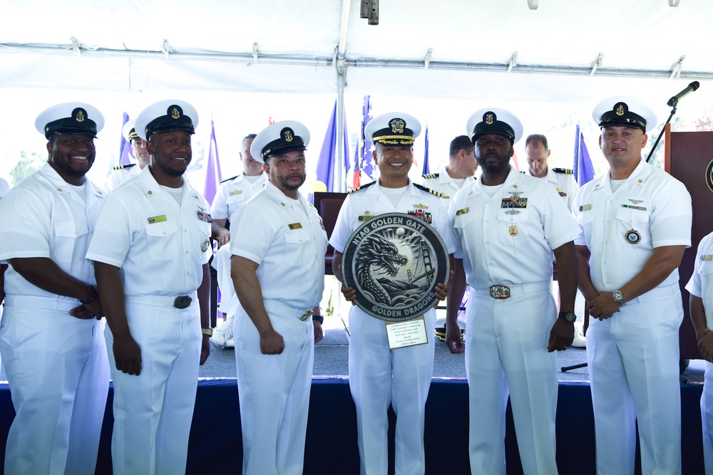 Navy Talent Acquisition Group Golden Gate  Change of Command Ceremony