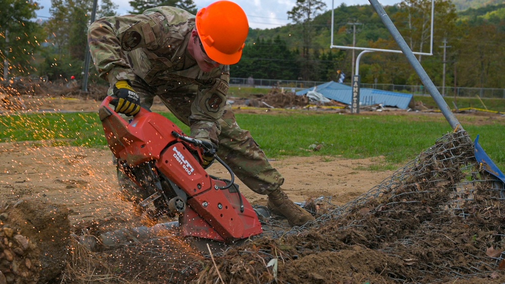 Tennessee Airmen clear debris in aftermath of Hurricane Helene