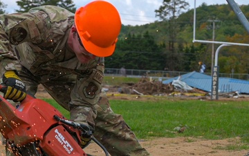 Tennessee Airmen clear debris in aftermath of Hurricane Helene