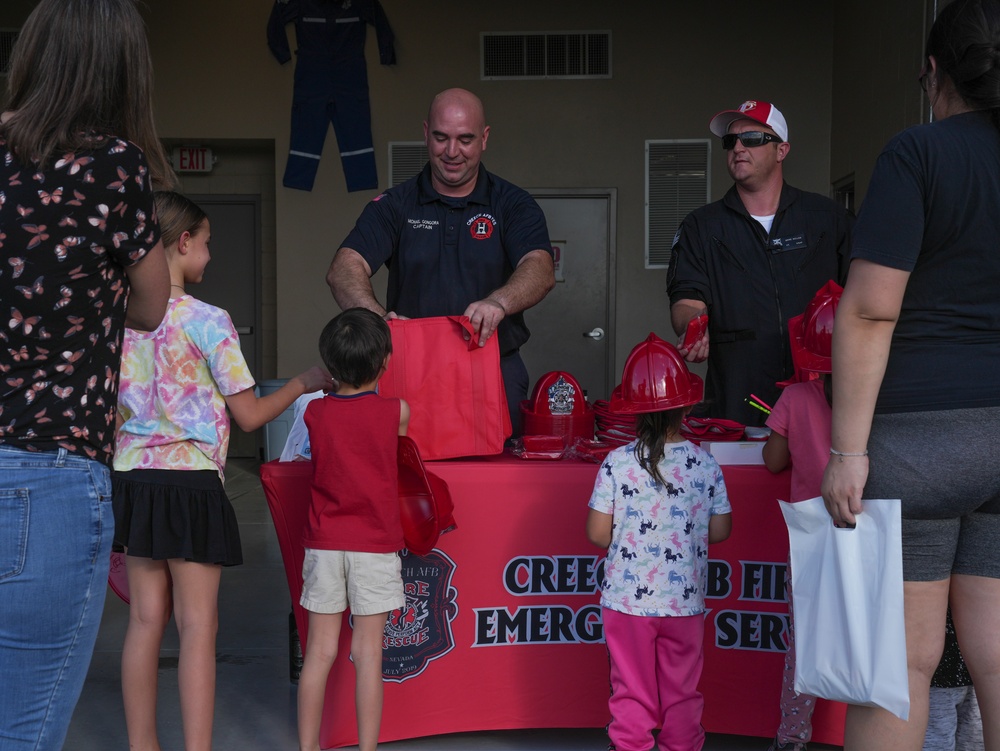 National Night Out Community Engagement in Indian Springs, NV