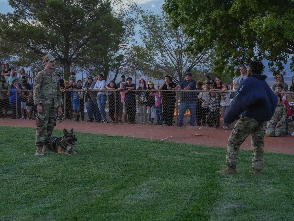 National Night Out Community Engagement in Indian Springs, NV