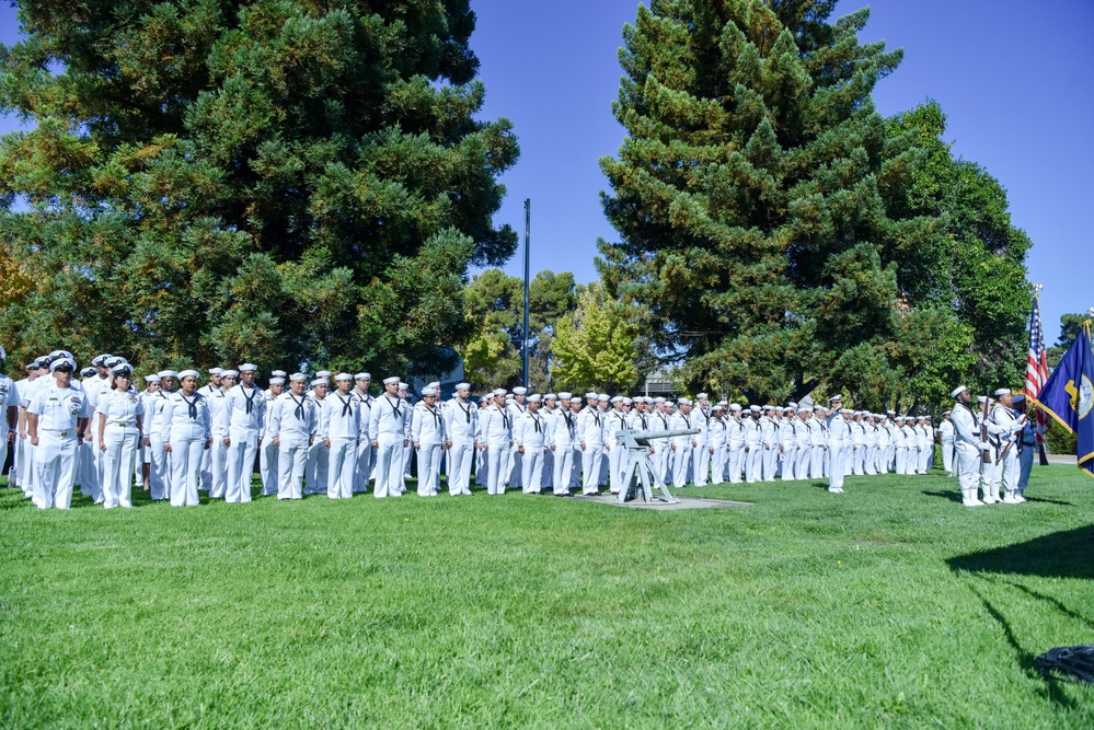 Navy Talent Acquisition Group Golden Gate  Change of Command Ceremony