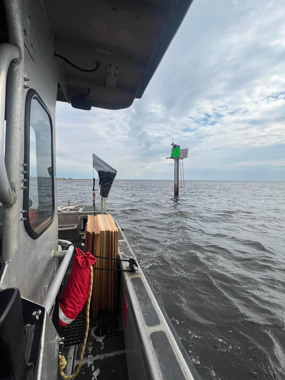 Coast Guard Aids to Navigation Teams join forces following Hurricane Milton