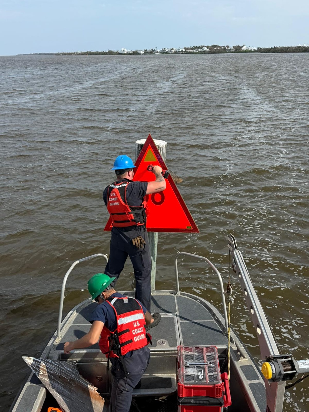 Coast Guard Aids to Navigation Teams join forces following Hurricane Milton