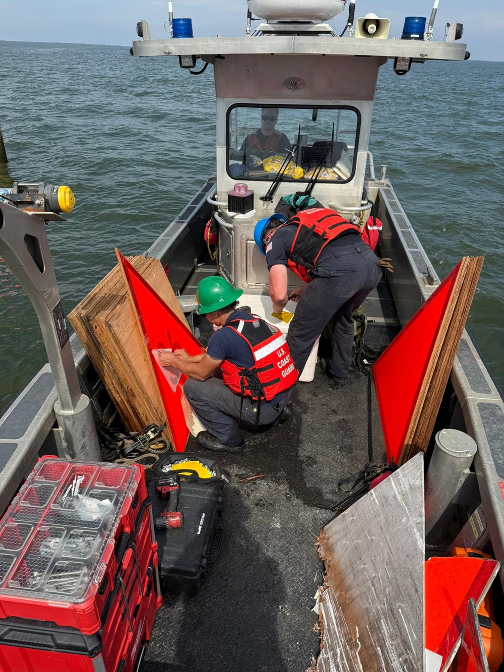 Coast Guard Aids to Navigation Teams join forces following Hurricane Milton