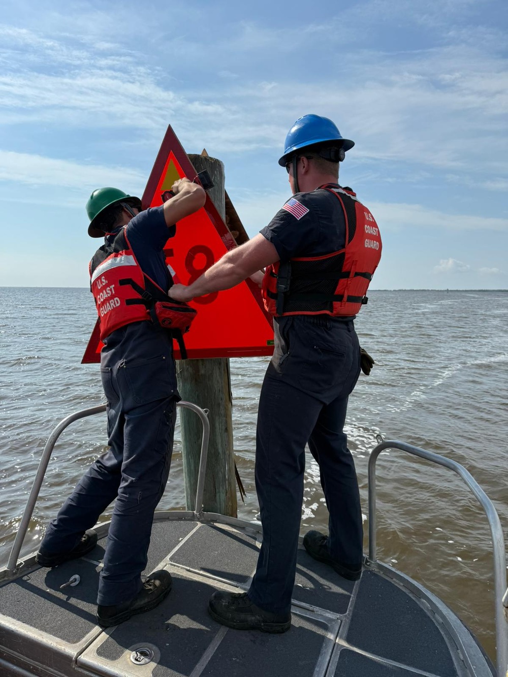 Coast Guard Aids to Navigation Teams join forces following Hurricane Milton