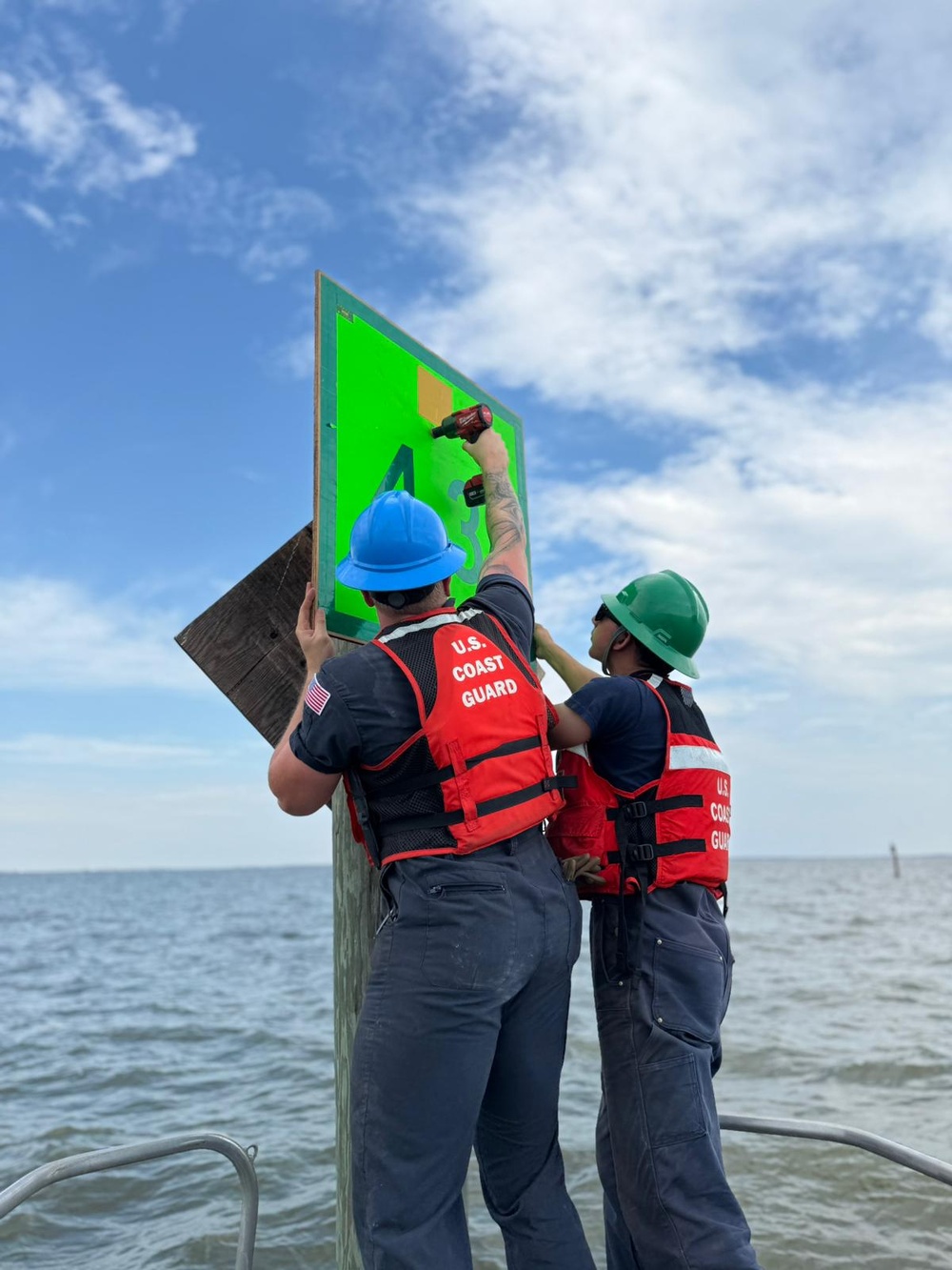 Coast Guard Aids to Navigation Teams join forces following Hurricane Milton