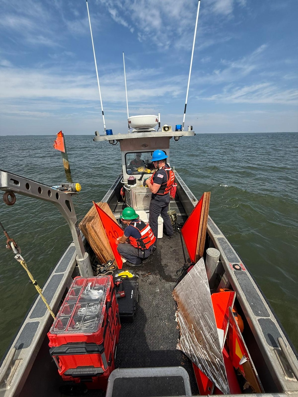 Coast Guard Aids to Navigation Teams join forces following Hurricane Milton