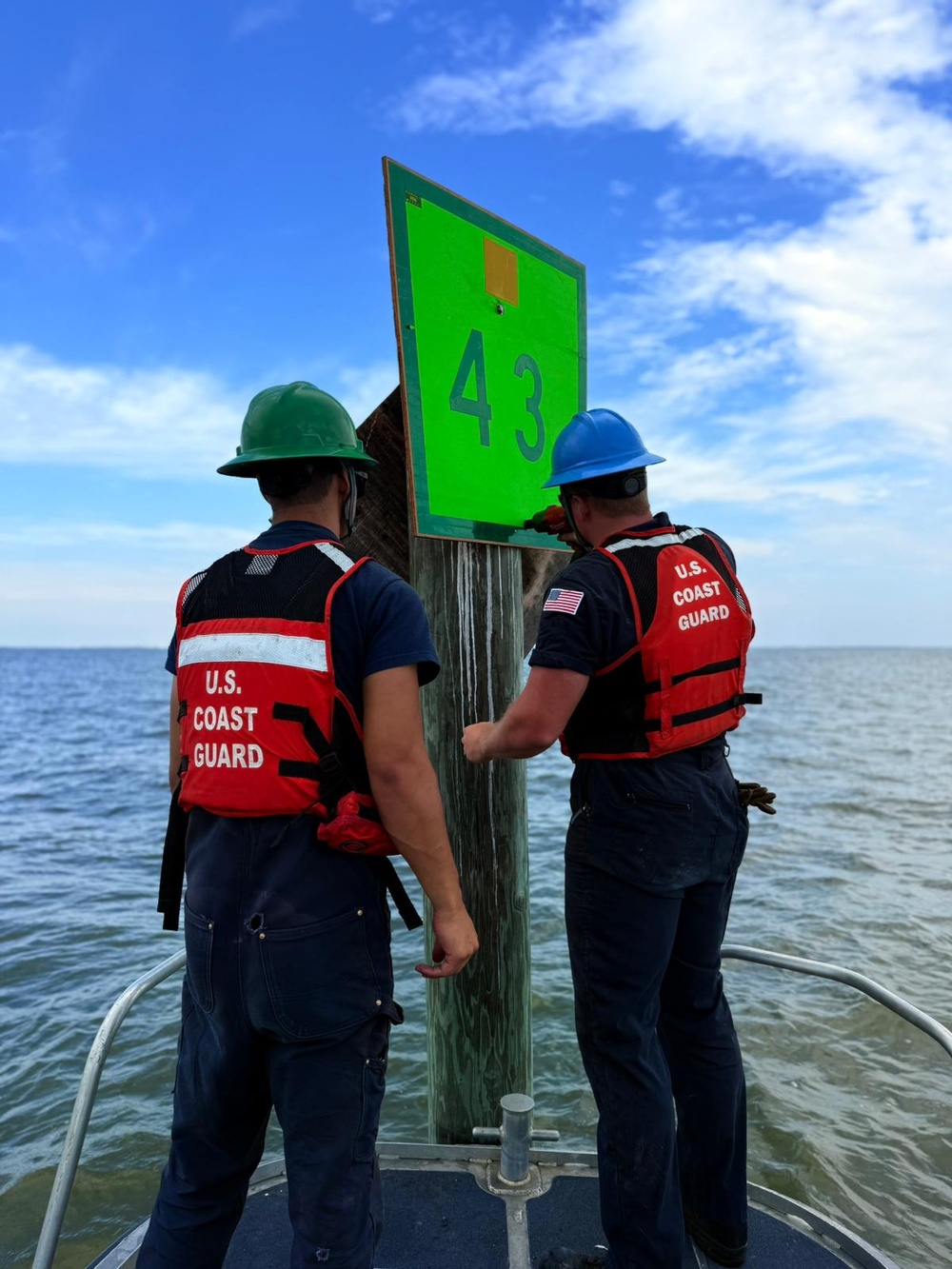 Coast Guard Aids to Navigation Teams join forces following Hurricane Milton