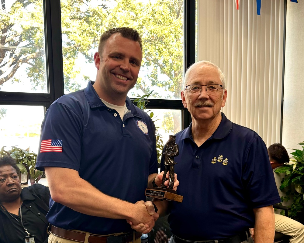 NTAG Great Lakes Sailors Awarded the Lone Sailor