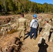 North Carolina National Guard soldiers assist the Indiana Task Force One Urban Search and Rescue team
