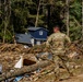 North Carolina National Guard soldiers assist the Indiana Task Force One Urban Search and Rescue team