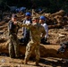 North Carolina National Guard soldiers assist the Indiana Task Force One Urban Search and Rescue team