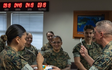 I MEF Marines and Sailors celebrate U.S. Navy’s 249th Birthday