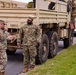 North Carolina National Guard soldiers prepare to transport supplies