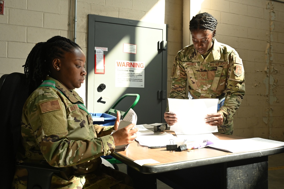 169th Logistics Readiness Squadron participates in combat readiness inspection