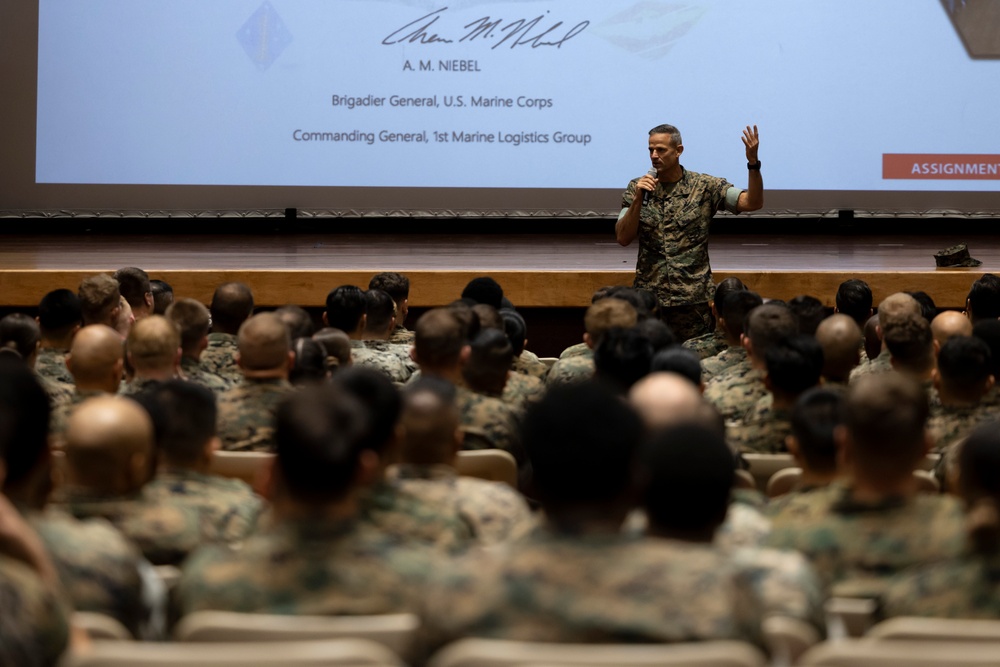 1st Marine Logistics Group leaders outline Barracks 360 Reset initiative