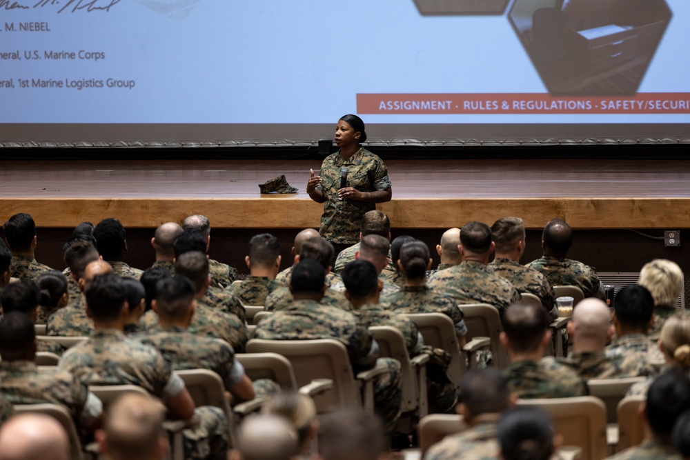 1st Marine Logistics Group leaders outline Barracks 360 Reset initiative