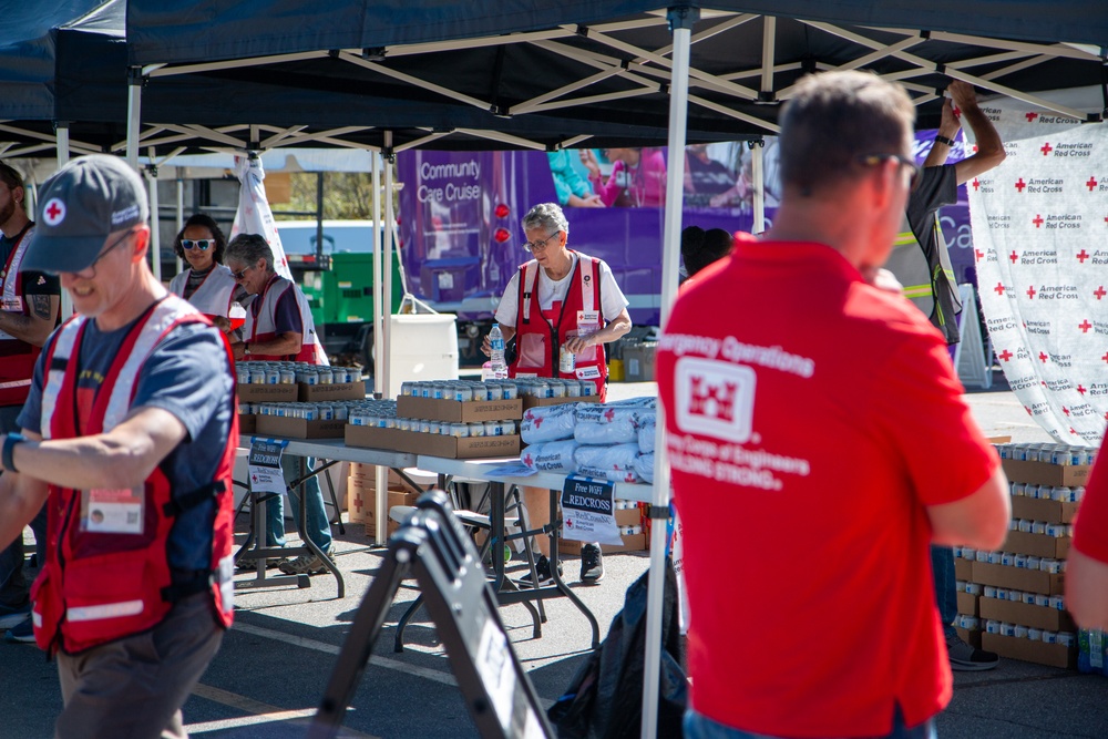 Community Care Stations Provide Relief For Impacted Communities