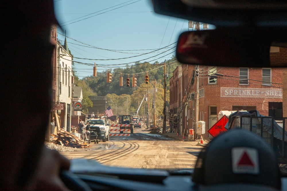 Recovery Efforts Continue in Marshall, North Carolina