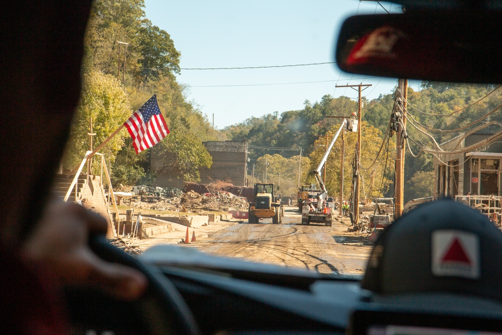 Recovery Efforts Continue in Marshall, North Carolina