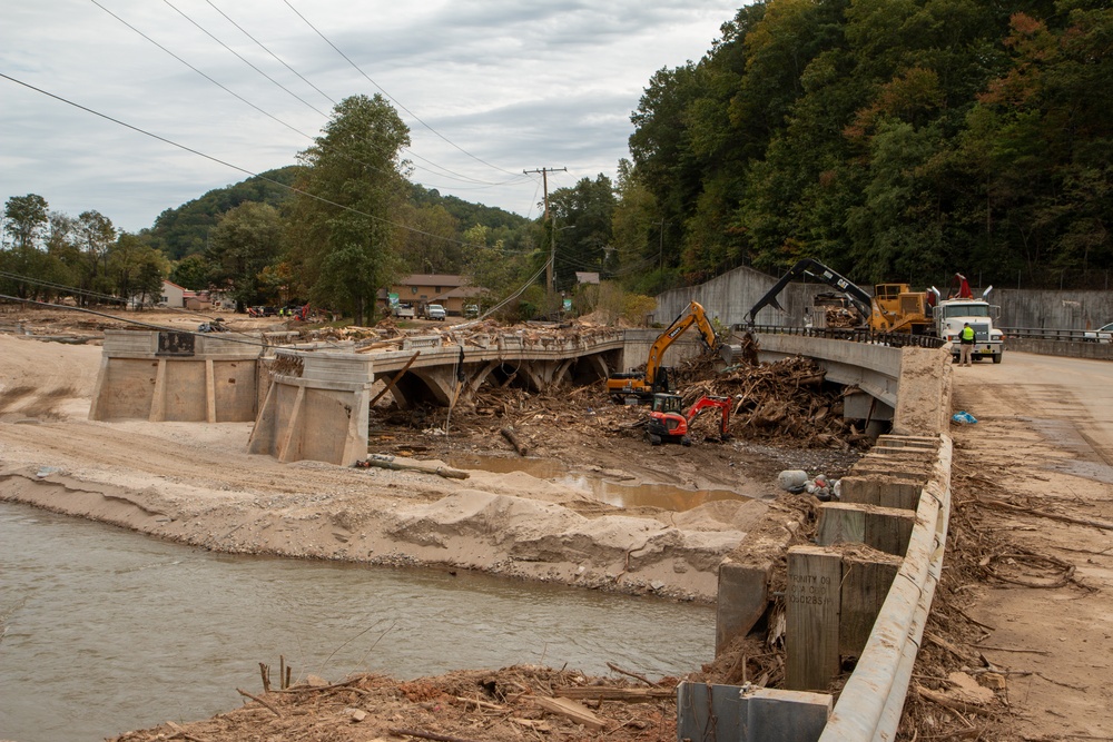 Recovery Efforts Continue in Lake Lure, North Carolina