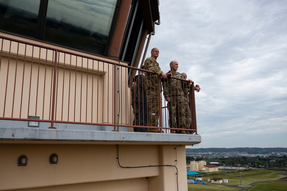 CSAF, CMSAF communicates readiness, reoptimization during visit at Yokota