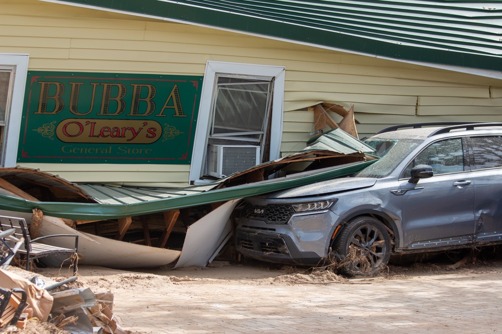 Recovery Efforts Continue in Chimney Rock, North Carolina