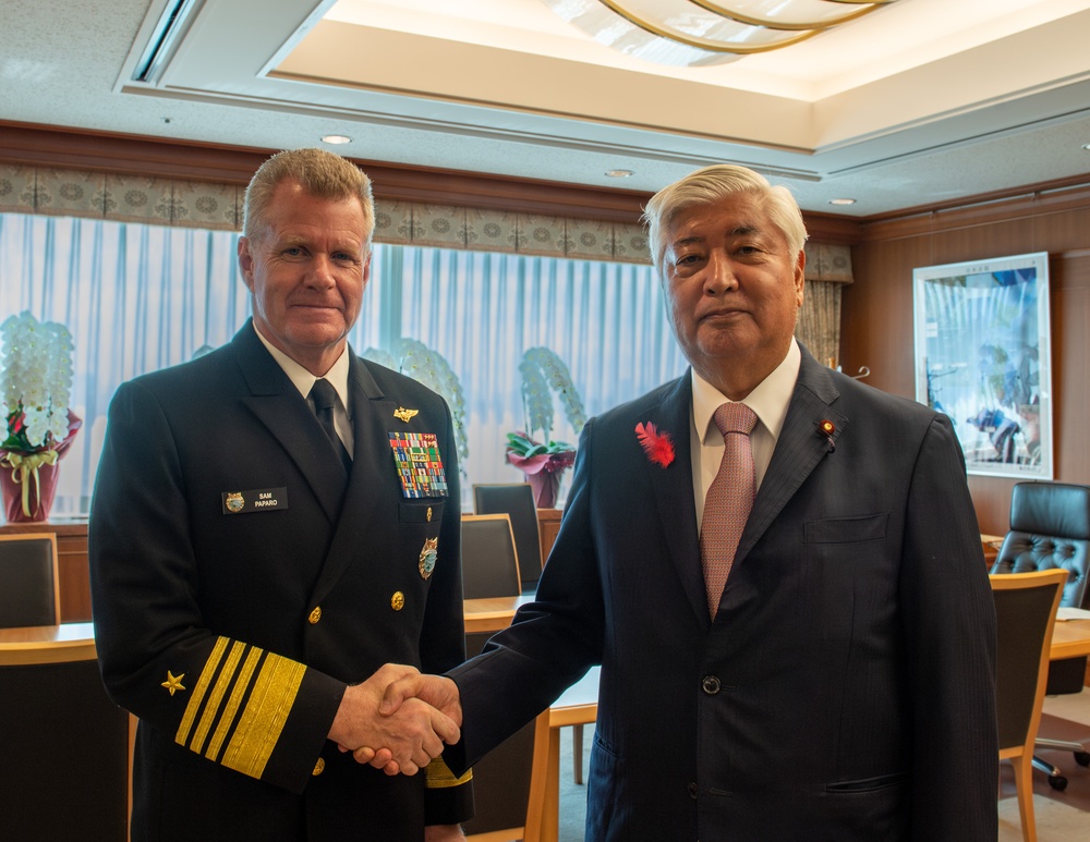 ADM Paparo visits Japan; reinforces US-Japan alliance
