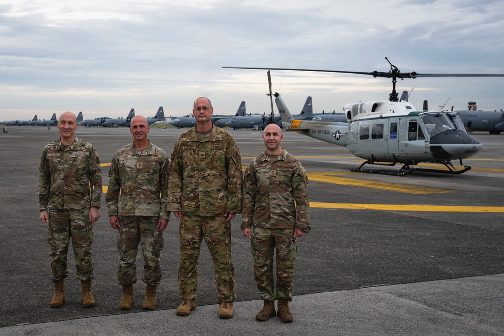 CSAF, CMSAF communicates readiness, reoptimization during visit at Yokota