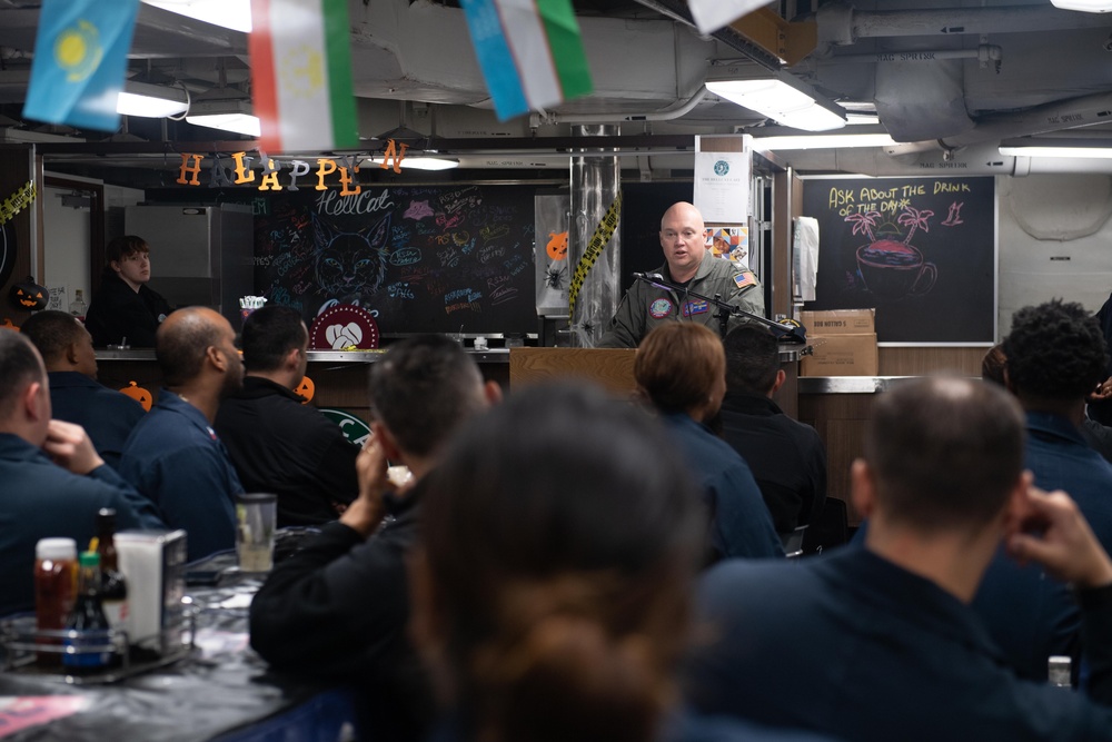 USS Ronald Reagan (CVN 76) hosts Hispanic Heritage Month Celebration