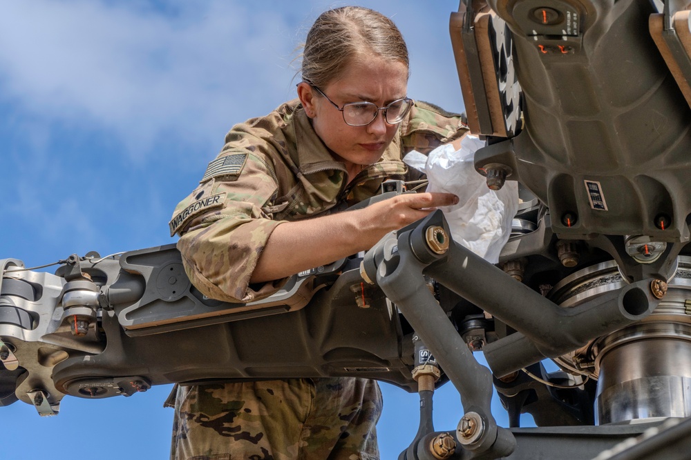 TF Hammerhead conducts maintenance, planning, air assault during JPMRC 25-01