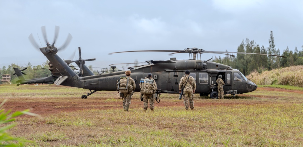 TF Hammerhead conducts maintenance, planning, air assault during JPMRC 25-01