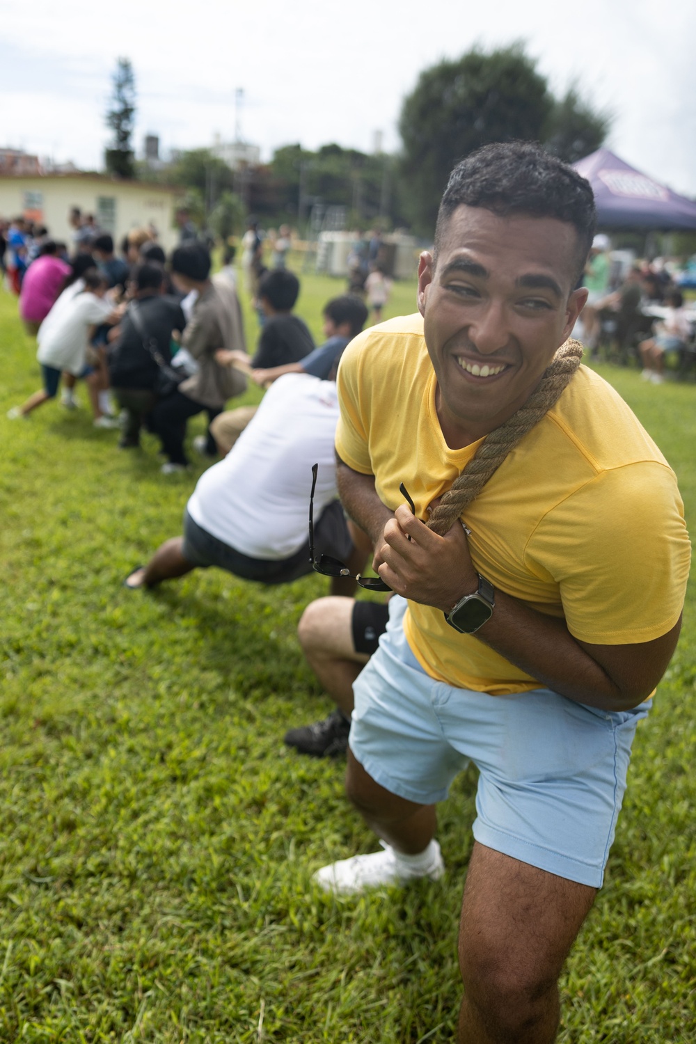 DVIDS Images 12th MLR Marines Host a Field Day for the Nagomi Home