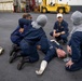 USS Carl Vinson (CVN 70) Sailors Participate in a General Quarters Drill