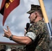 31st MEU Commanding Officer awards Marines in MAGTF Formation