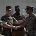 31st MEU Commanding Officer awards Marines in MAGTF Formation