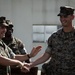 31st MEU Commanding Officer awards Marines in MAGTF Formation