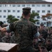 31st MEU Commanding Officer awards Marines in MAGTF Formation