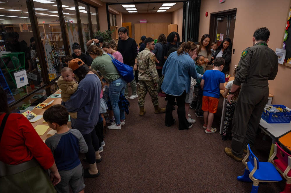 Osan’s Library host Kids in Aviation